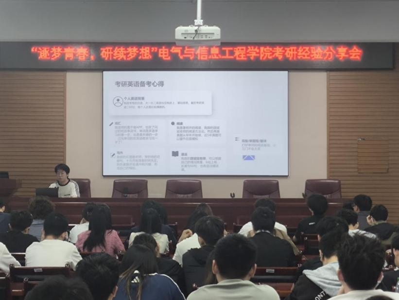 逐梦青春，研续梦想—伟德betvlctor1949源于英国举办考研经验分享会